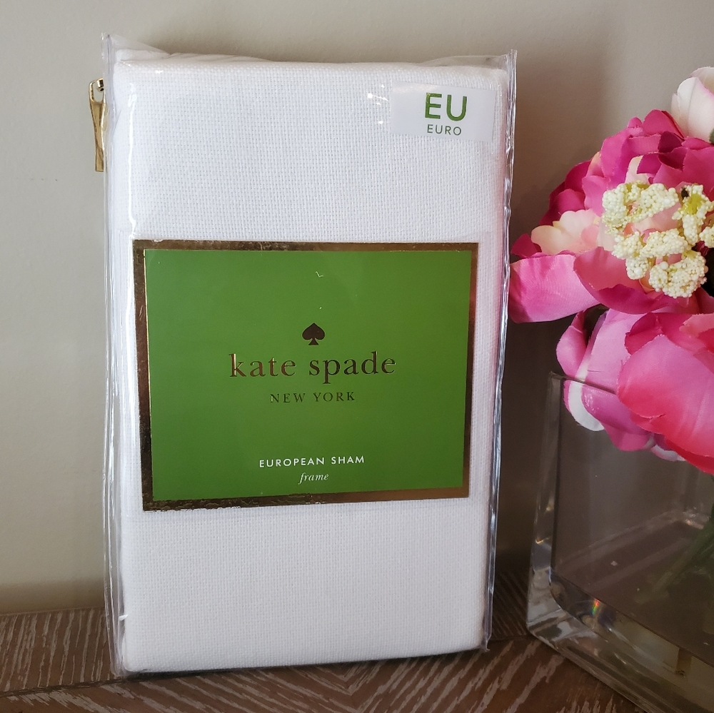 NEW Kate Spade European Sham, Frame